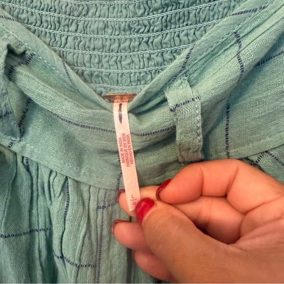 Free People Lunar Cove Wide Leg Pants size large - Picture 9 of 14